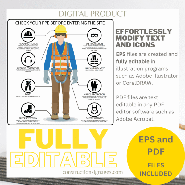Complete Personal Protective Equipment, Printable Digital Download - Image 2
