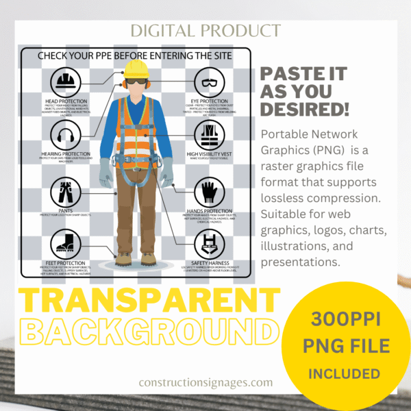 Complete Personal Protective Equipment, Printable Digital Download - Image 3